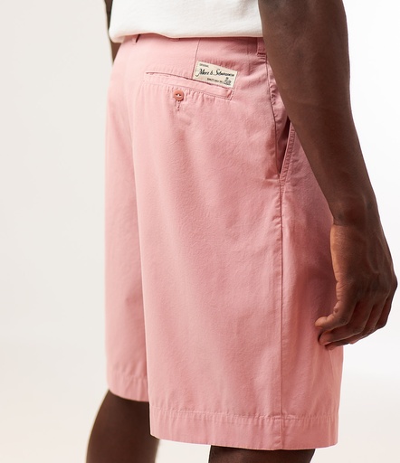 GOOD BASICS | SHORTS01 shorts, organic cotton poplin, 5,11 oz, relaxed fit  331 peach